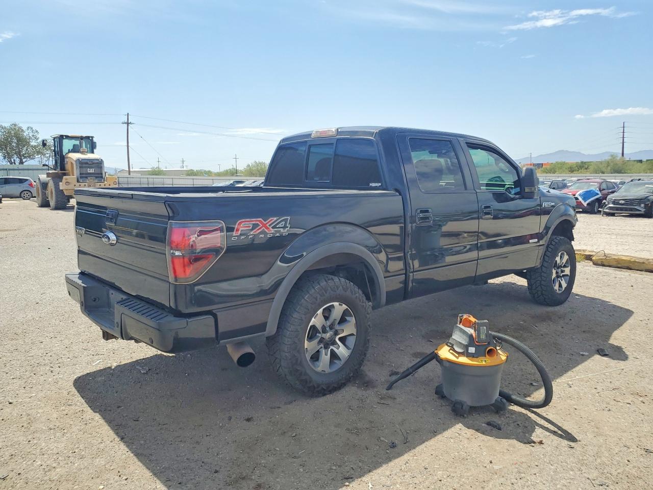2012 Ford F150 Supercrew Black vin: 1FTFW1ET8CFB15691