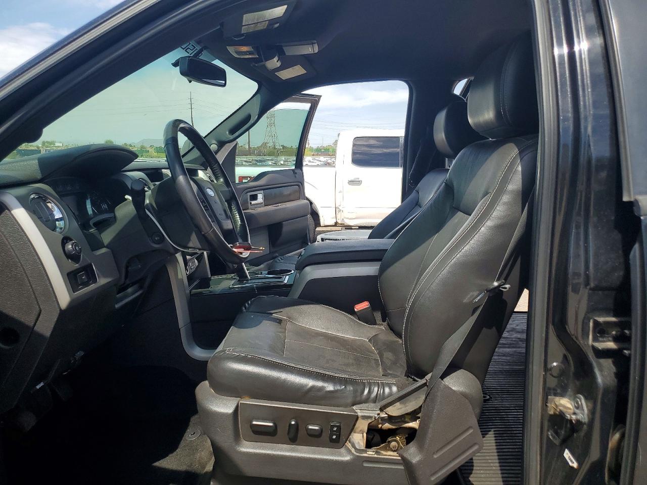 2012 Ford F150 Supercrew Black vin: 1FTFW1ET8CFB15691