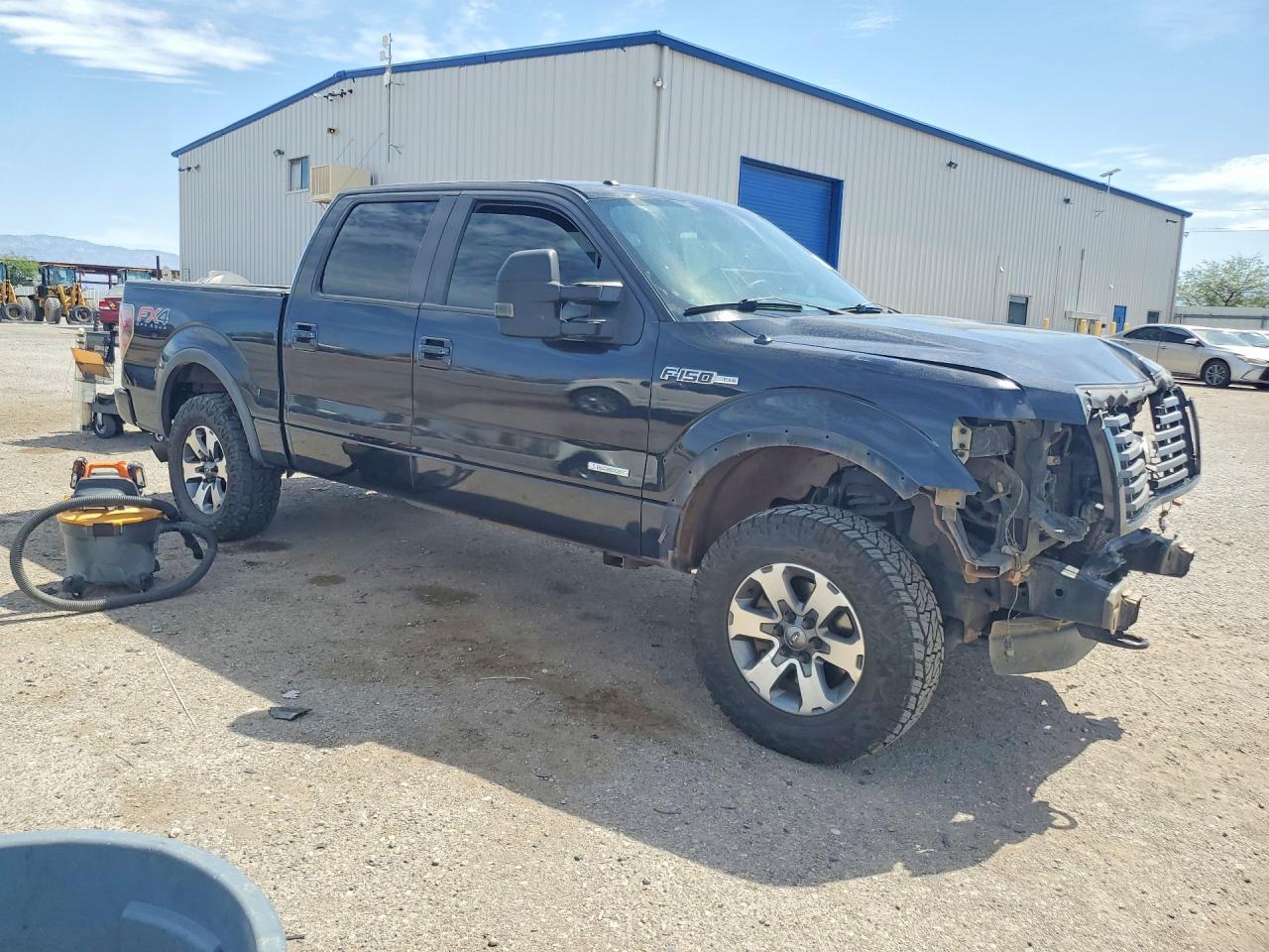 2012 Ford F150 Supercrew Black vin: 1FTFW1ET8CFB15691