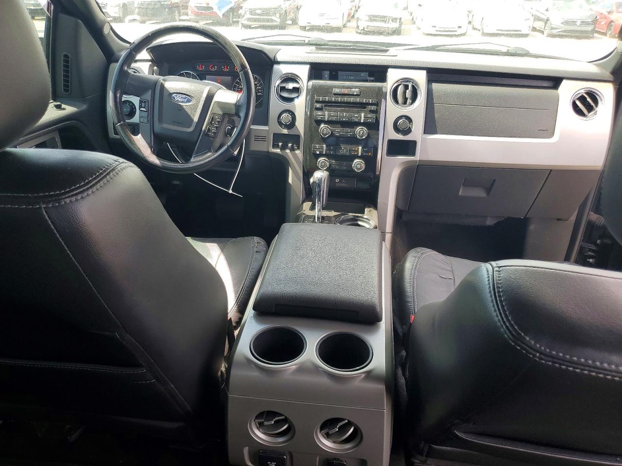 2012 Ford F150 Supercrew Black vin: 1FTFW1ET8CFB15691