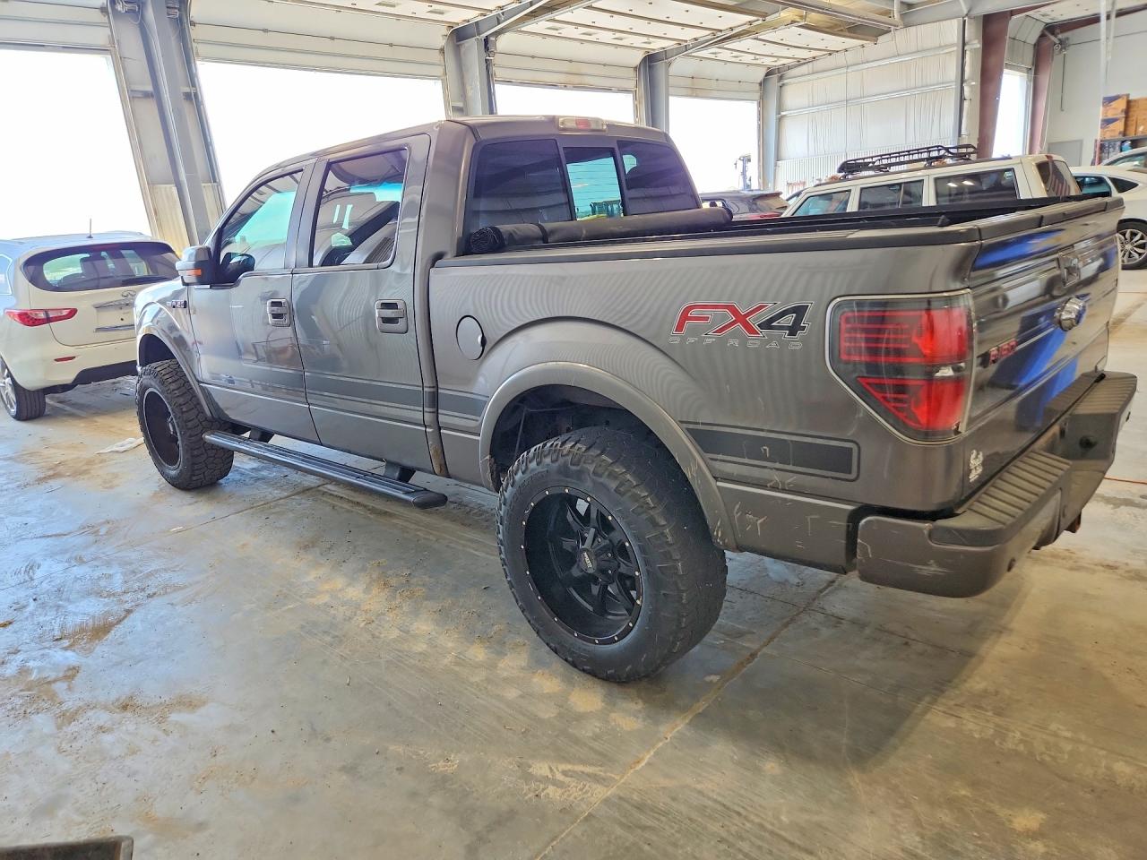 2012 Ford F150 Supercrew Gray vin: 1FTFW1ET8CFB25623