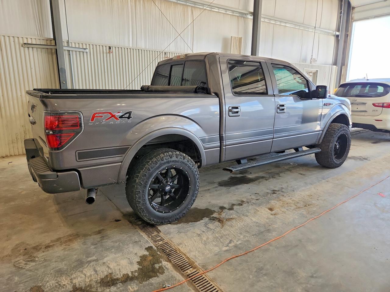 2012 Ford F150 Supercrew Gray vin: 1FTFW1ET8CFB25623