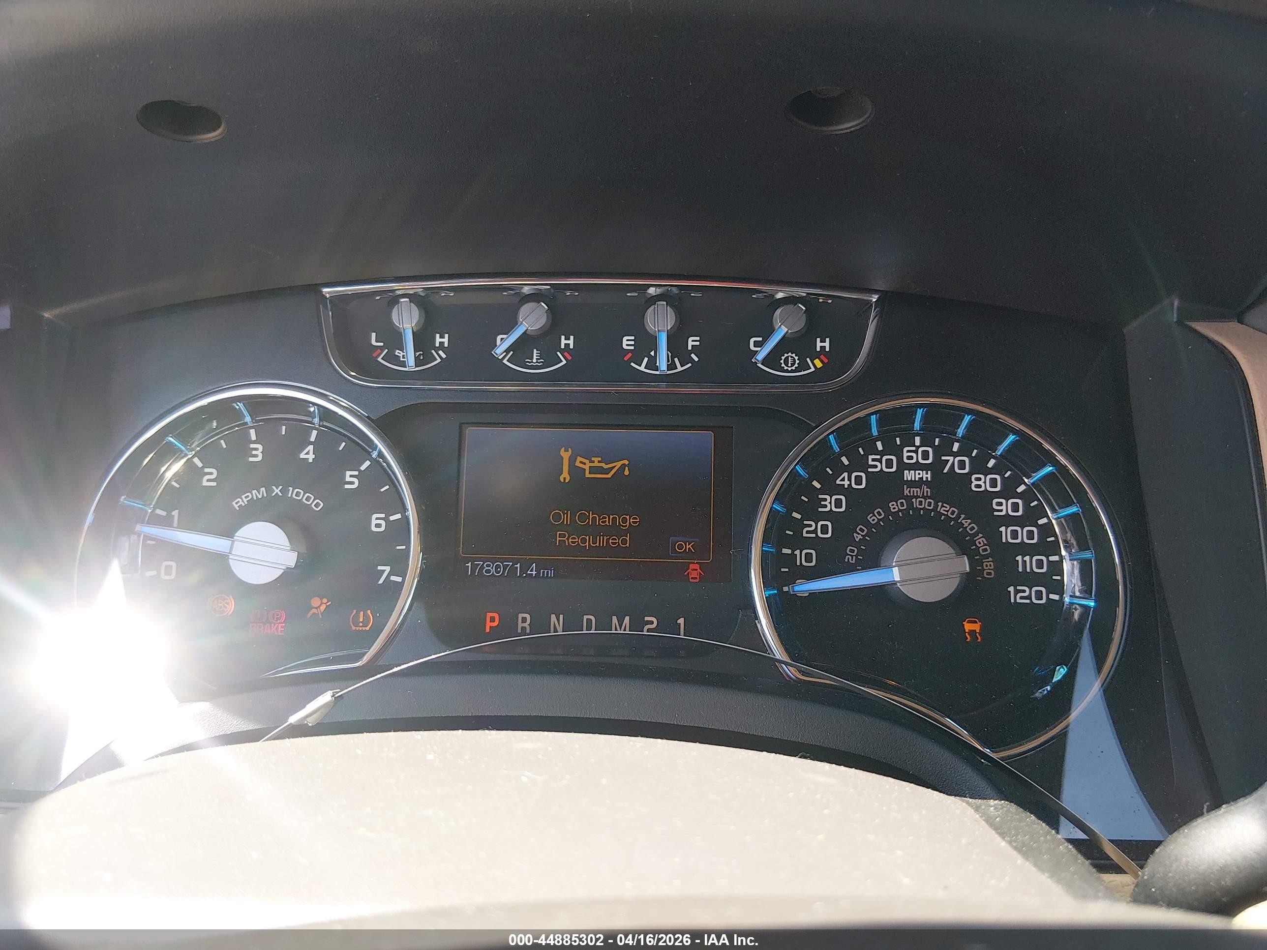 2012 Ford F-150 Lariat Brown vin: 1FTFW1ET8CFB33852