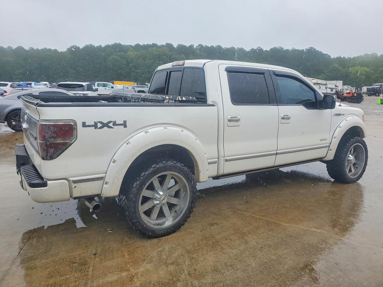 2012 Ford F150 Supercrew White vin: 1FTFW1ET8CFB45192
