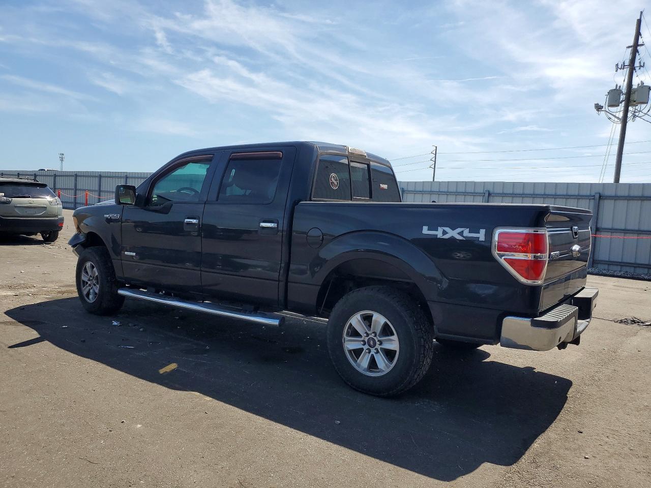2012 Ford F150 Supercrew Черный vin: 1FTFW1ET8CFC00000