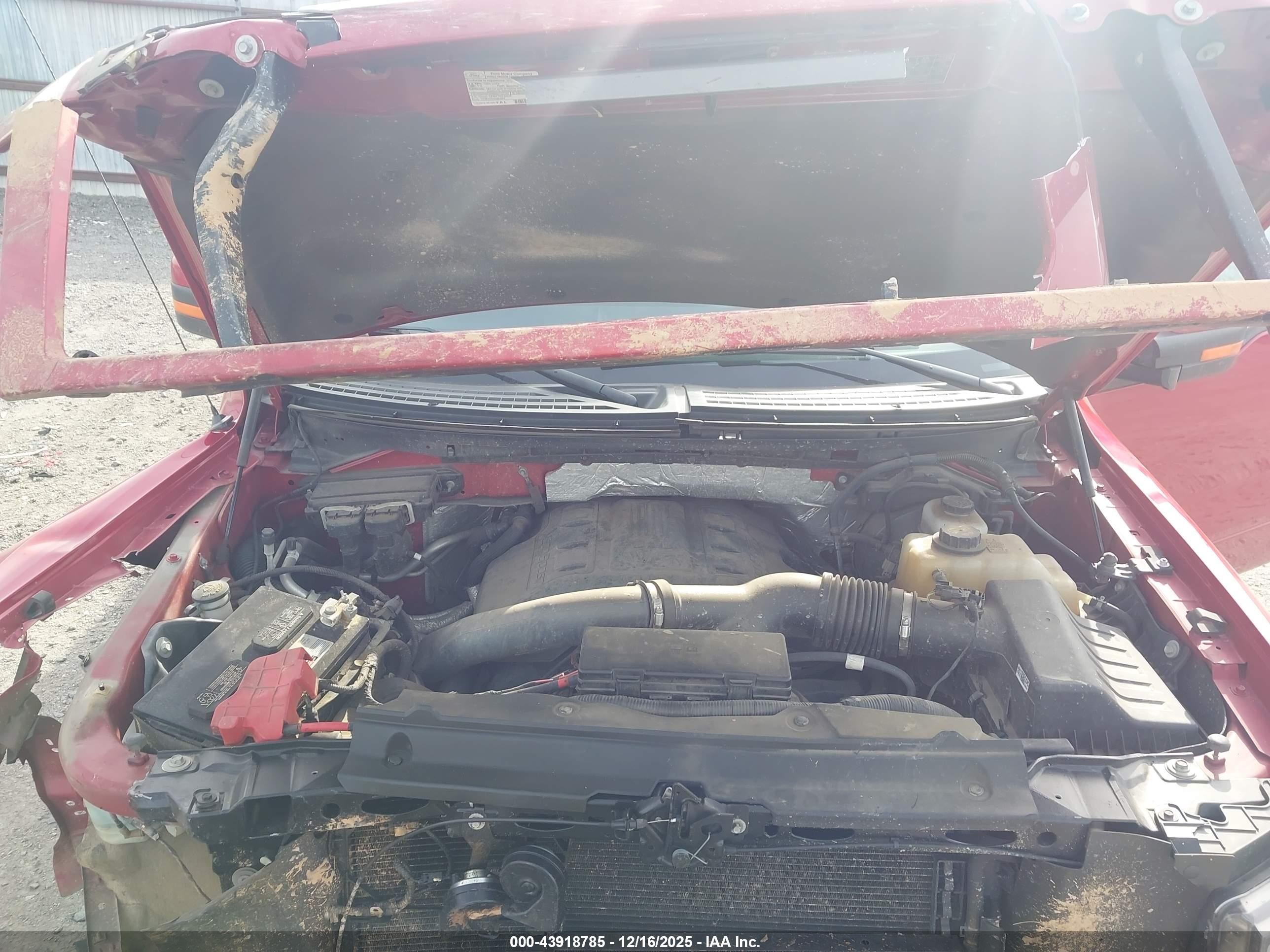 2012 Ford F-150 Fx4 Red vin: 1FTFW1ET8CFC72279