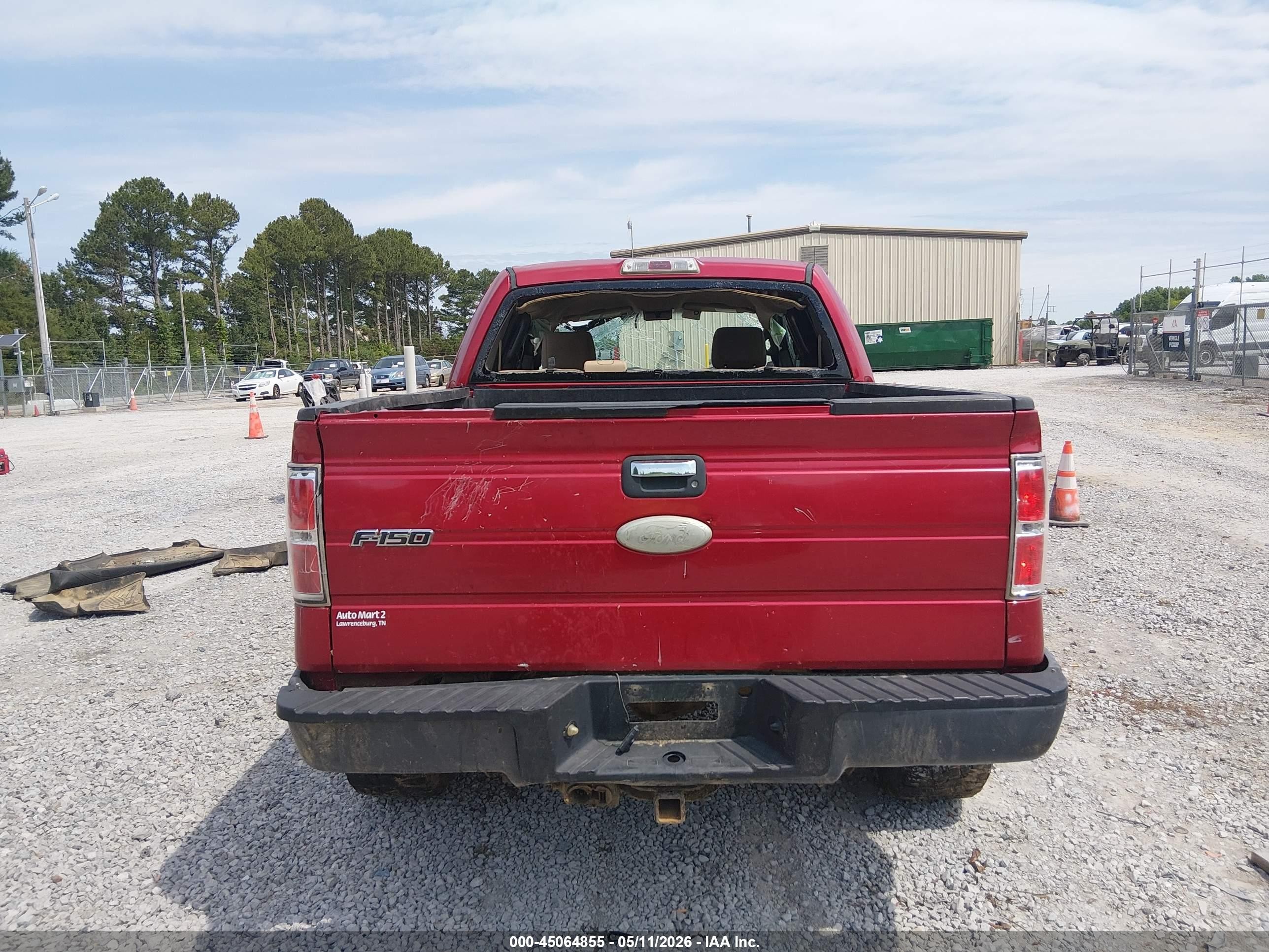 2012 Ford F-150 Xlt Red vin: 1FTFW1ET8CKD21195
