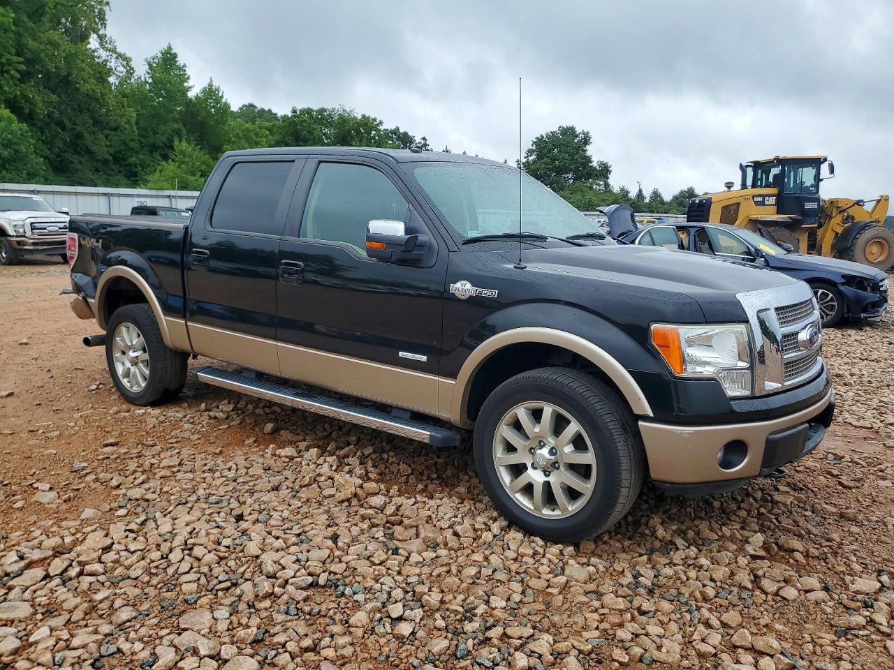 2012 Ford F150 Supercrew Black vin: 1FTFW1ET8CKD56416