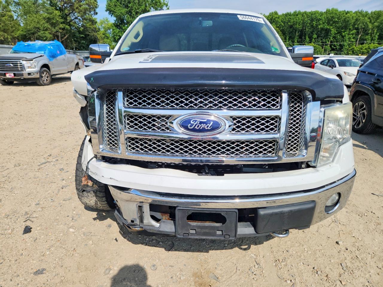 2012 Ford F150 Supercrew Белый vin: 1FTFW1ET8CKD56819