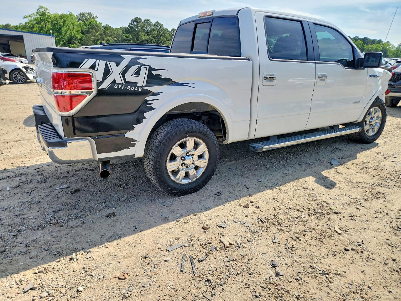 2012 Ford F150 Supercrew Белый vin: 1FTFW1ET8CKD56819