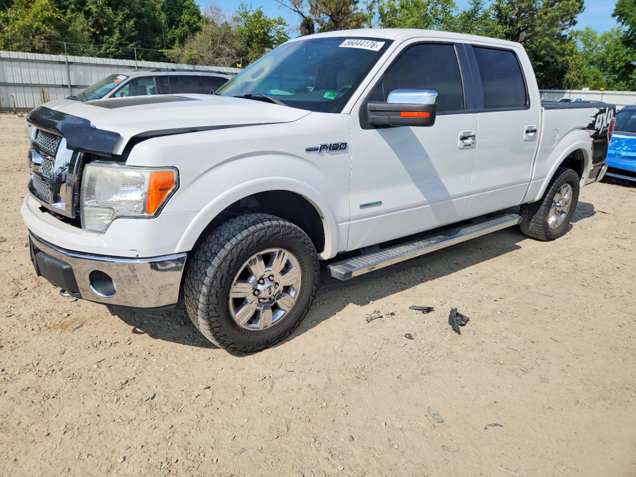 2012 Ford F150 Supercrew White vin: 1FTFW1ET8CKD56819