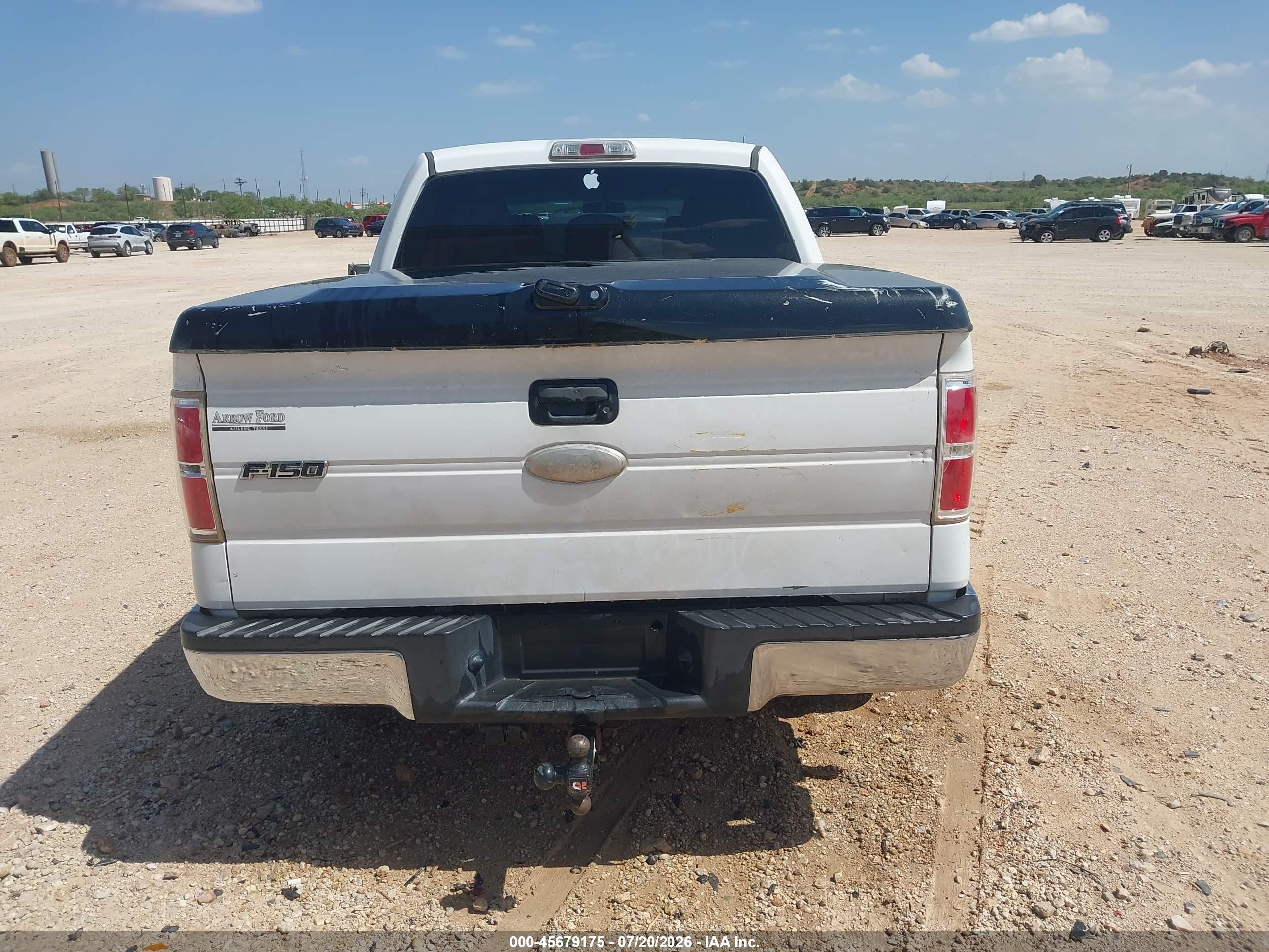 2012 Ford F-150 Xlt White vin: 1FTFW1ET8CKD77945