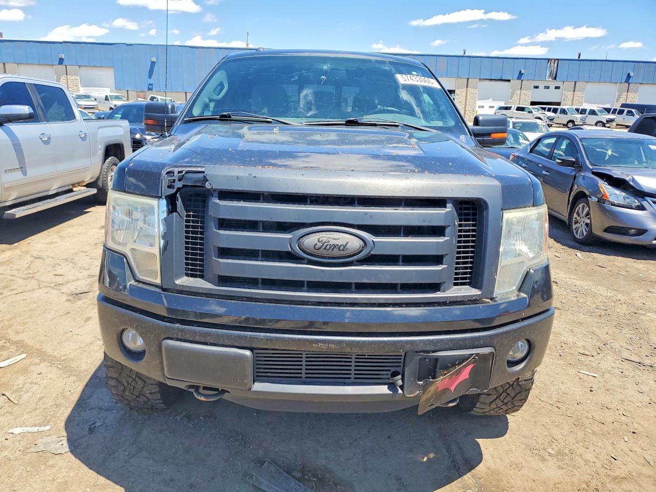 2012 Ford F150 Supercrew Black vin: 1FTFW1ET8CKD86130