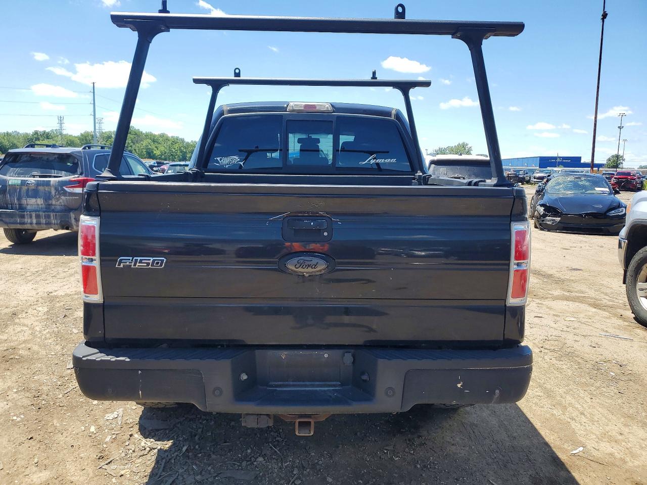 2012 Ford F150 Supercrew Black vin: 1FTFW1ET8CKD86130