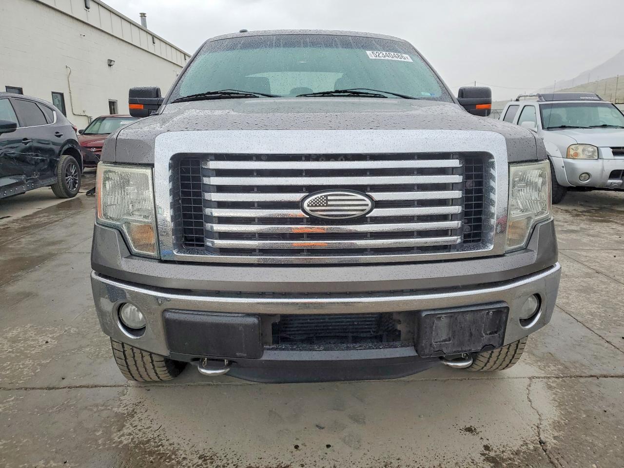 2012 Ford F150 Supercrew Gray vin: 1FTFW1ET8CKD96575