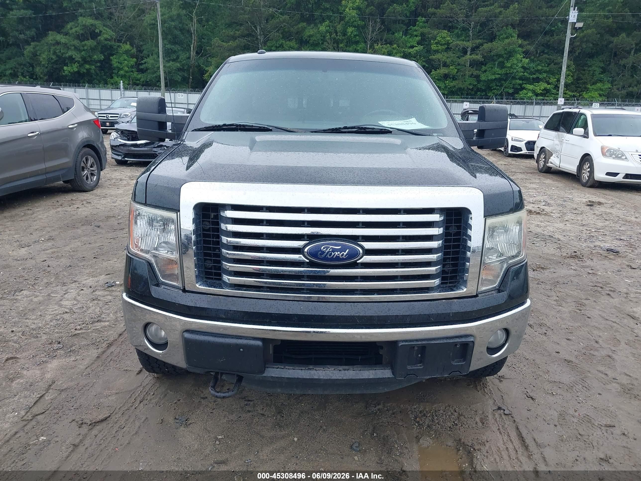 2012 Ford F-150 Xlt Черный vin: 1FTFW1ET8CKE05047