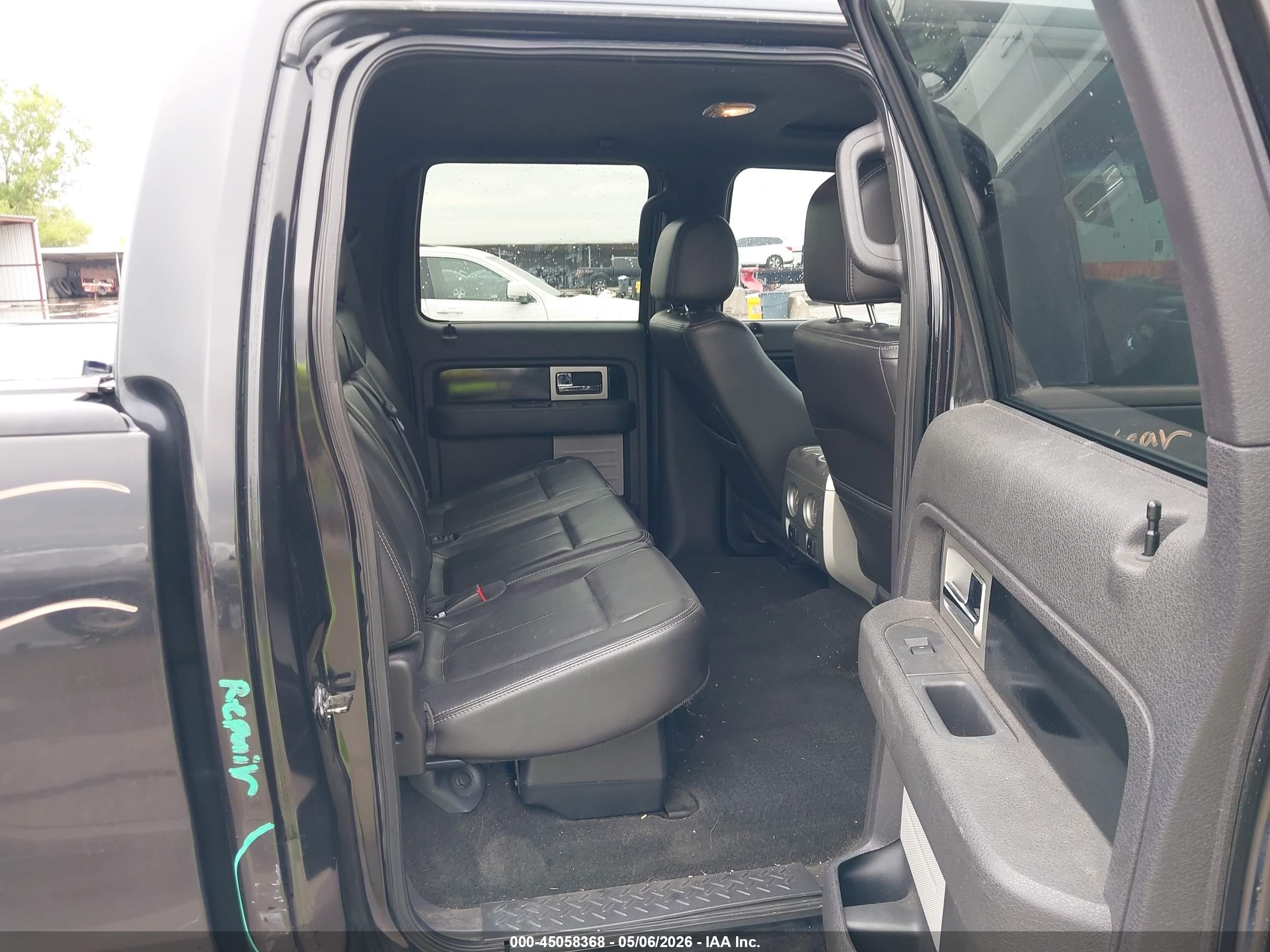 2012 Ford F-150 Fx4 Черный vin: 1FTFW1ET8CKE21510