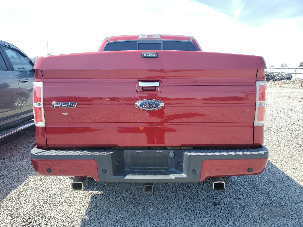 2013 Ford F150 Supercrew Red vin: 1FTFW1ET8DFA03488