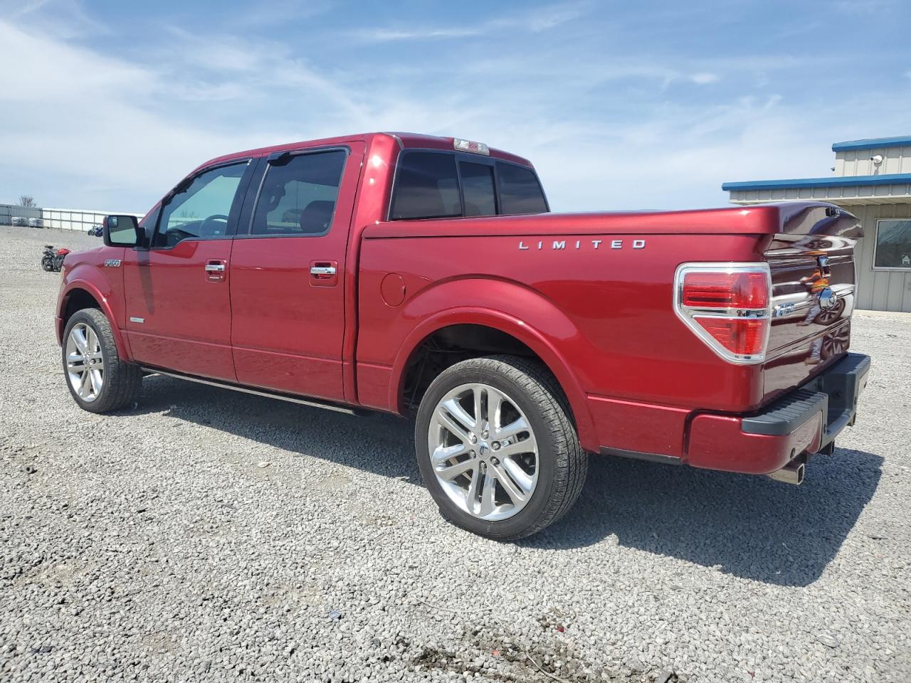 2013 Ford F150 Supercrew Red vin: 1FTFW1ET8DFA03488