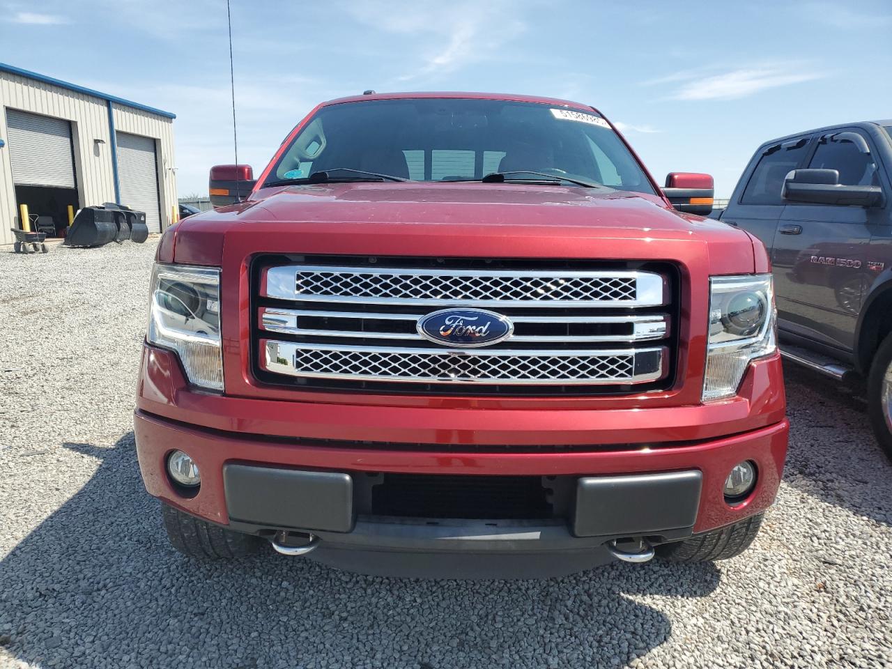 2013 Ford F150 Supercrew Red vin: 1FTFW1ET8DFA03488