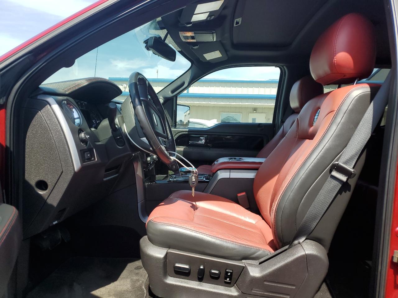 2013 Ford F150 Supercrew Red vin: 1FTFW1ET8DFA03488
