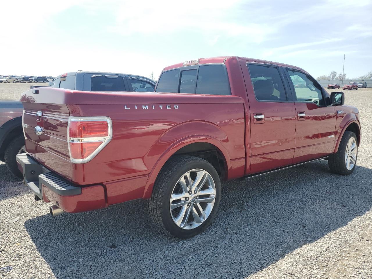 2013 Ford F150 Supercrew Red vin: 1FTFW1ET8DFA03488