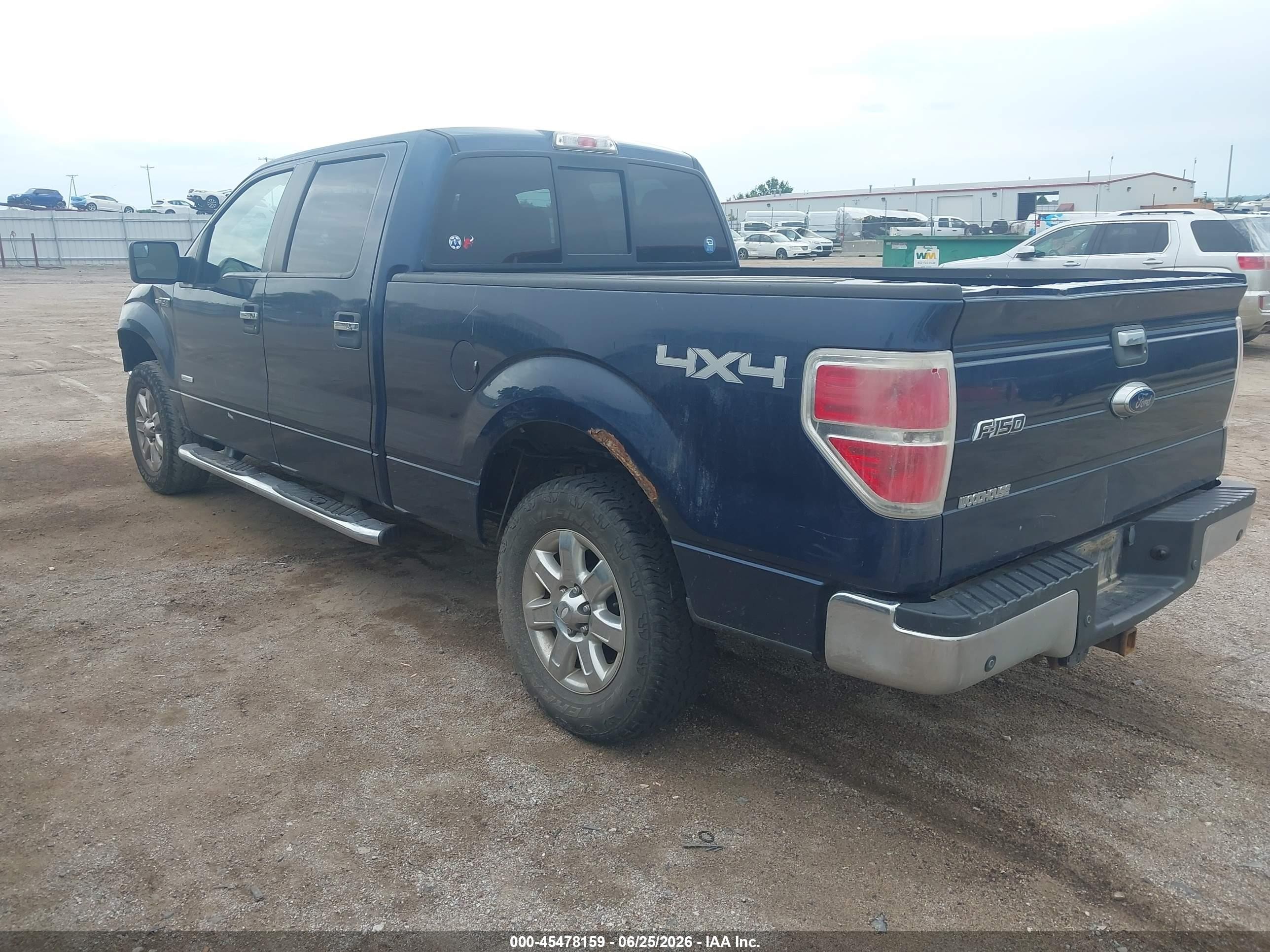 2013 Ford F-150 Fx4/king Ranch/lariat/limited/platinum/xl/xlt Navy vin: 1FTFW1ET8DFA05094