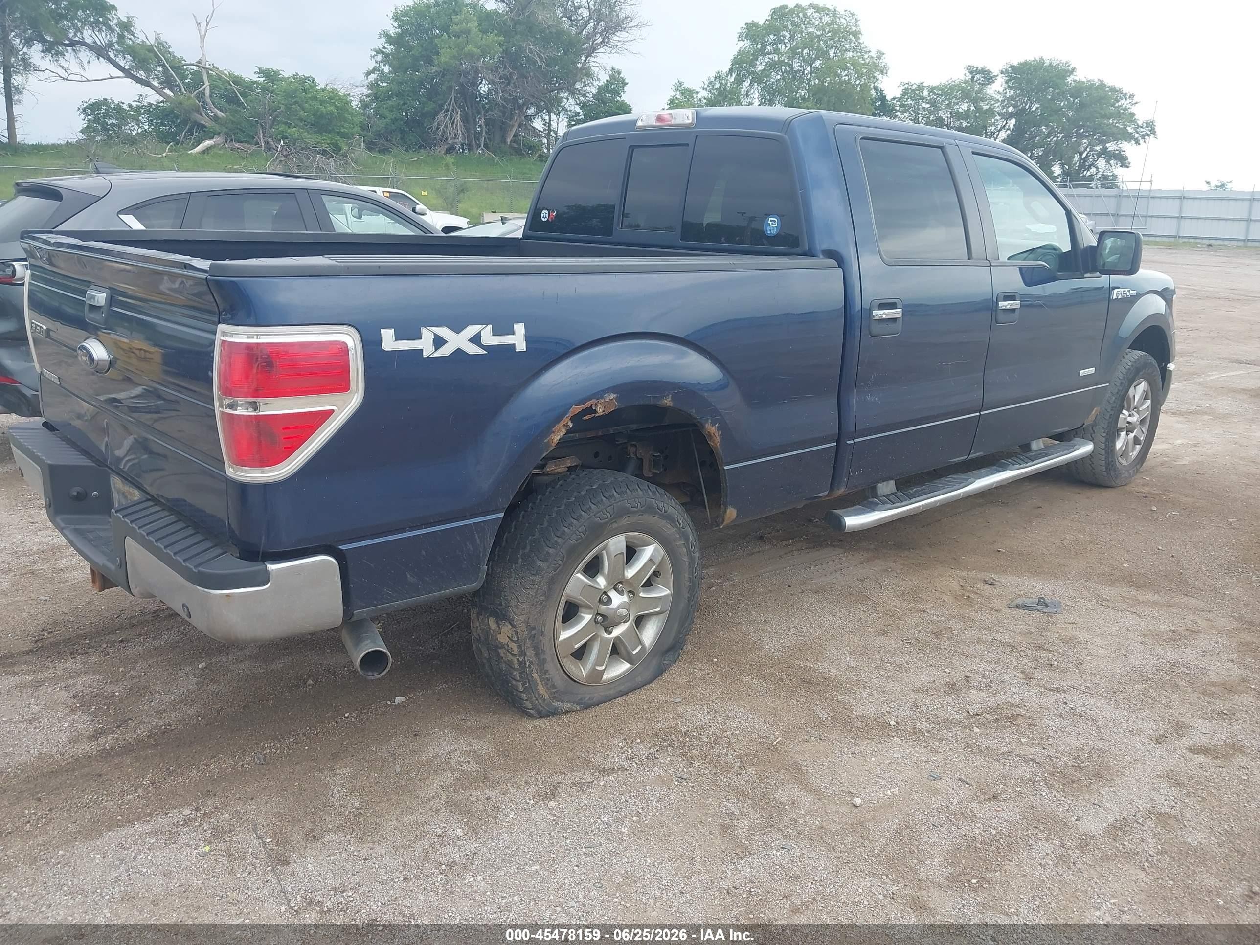 2013 Ford F-150 Fx4/king Ranch/lariat/limited/platinum/xl/xlt Navy vin: 1FTFW1ET8DFA05094