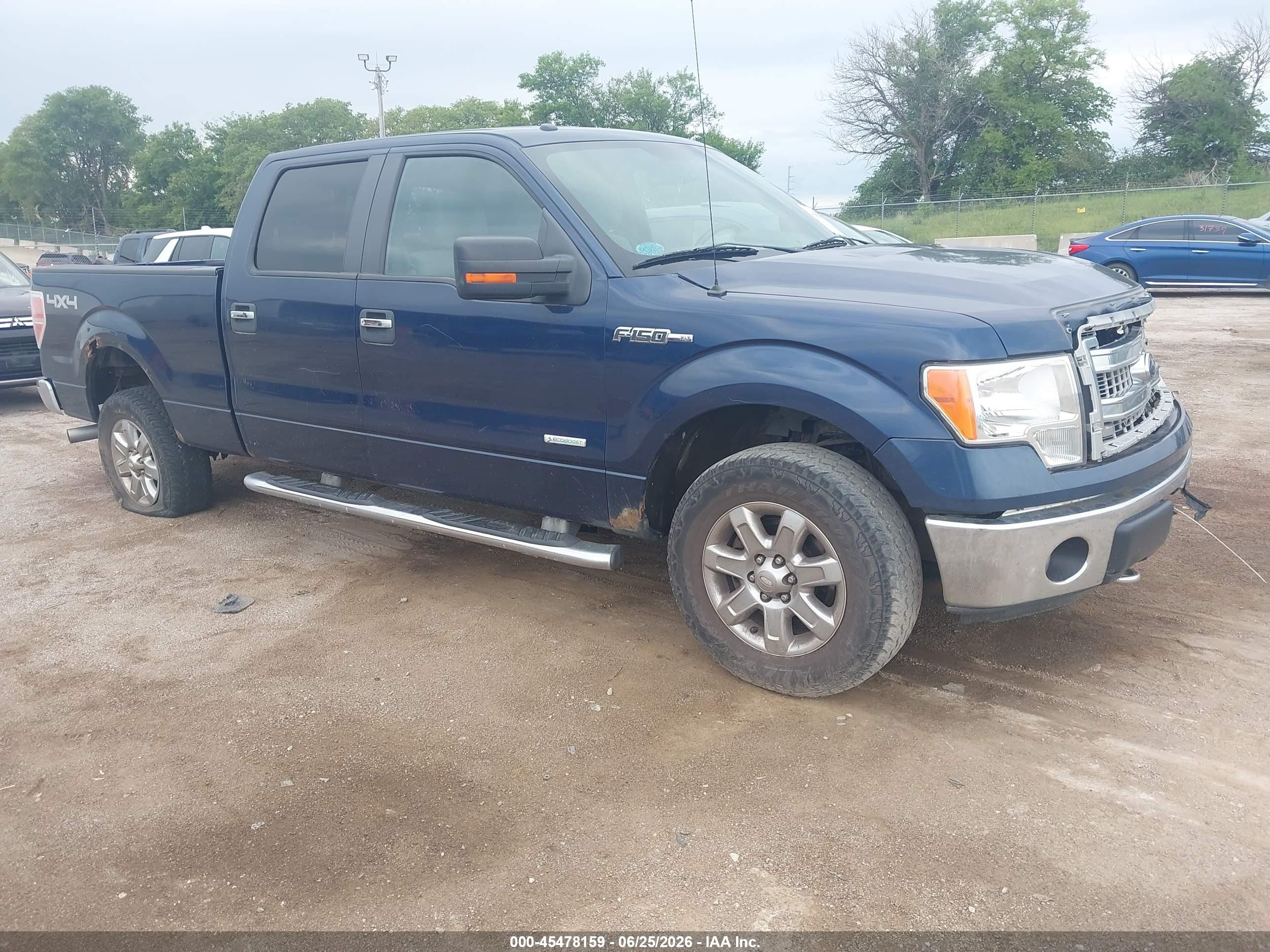 2013 Ford F-150 Fx4/king Ranch/lariat/limited/platinum/xl/xlt Navy vin: 1FTFW1ET8DFA05094