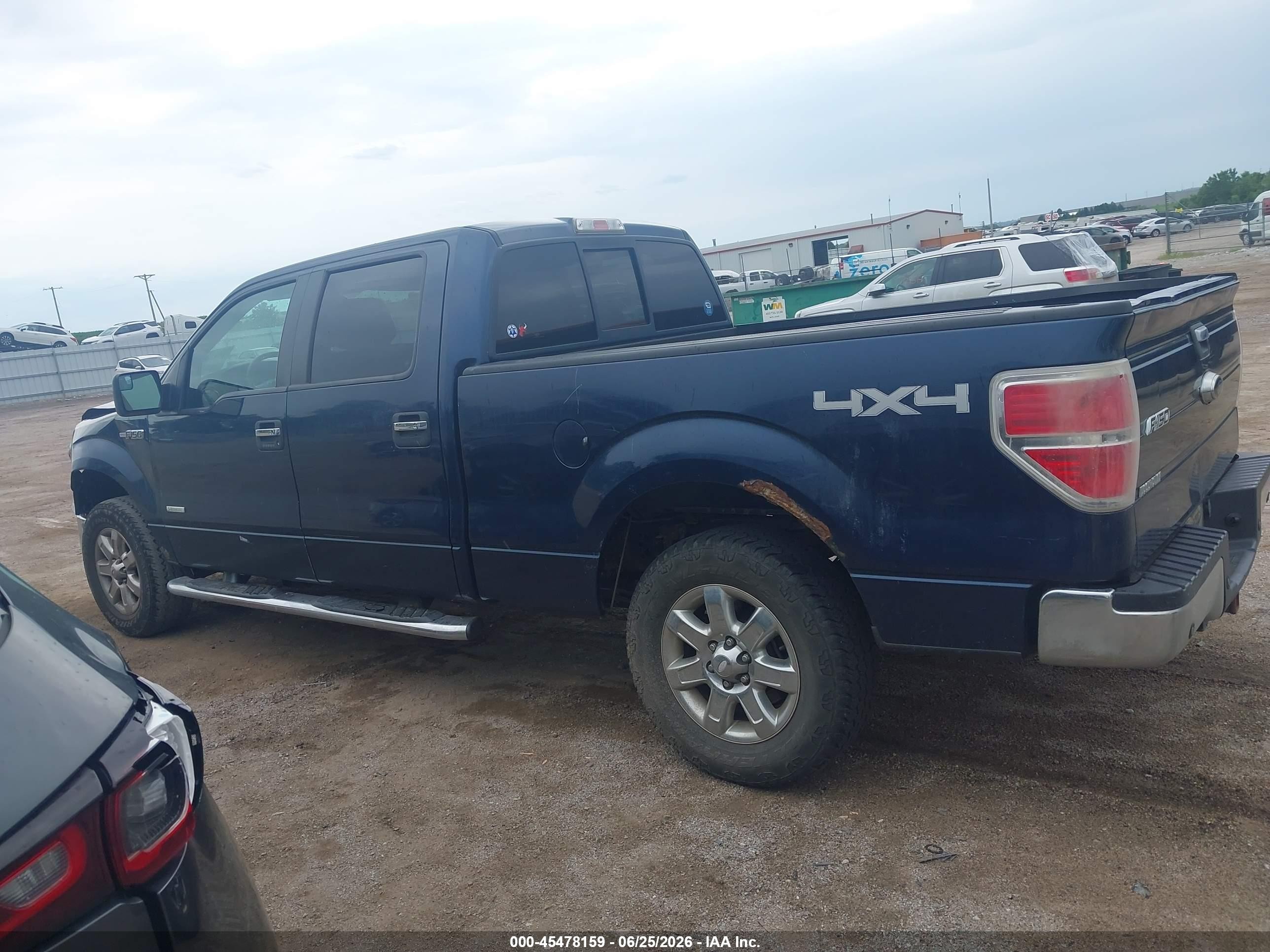 2013 Ford F-150 Fx4/king Ranch/lariat/limited/platinum/xl/xlt Navy vin: 1FTFW1ET8DFA05094