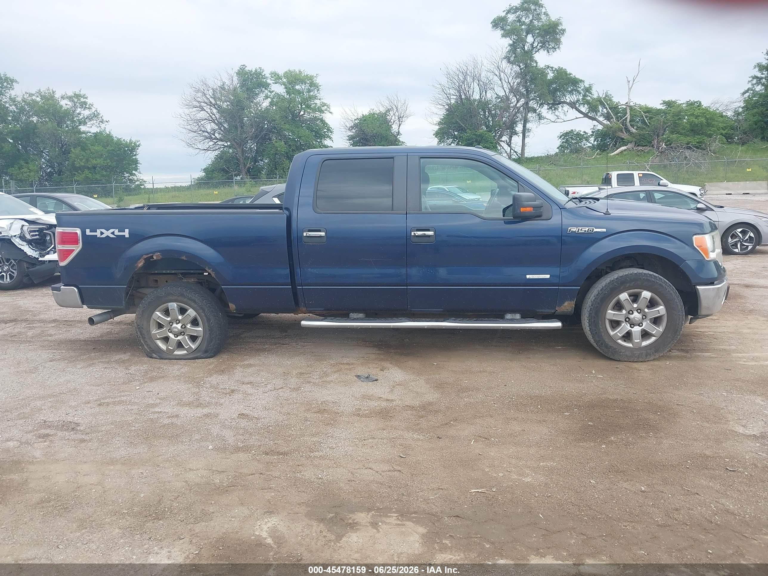 2013 Ford F-150 Fx4/king Ranch/lariat/limited/platinum/xl/xlt Navy vin: 1FTFW1ET8DFA05094