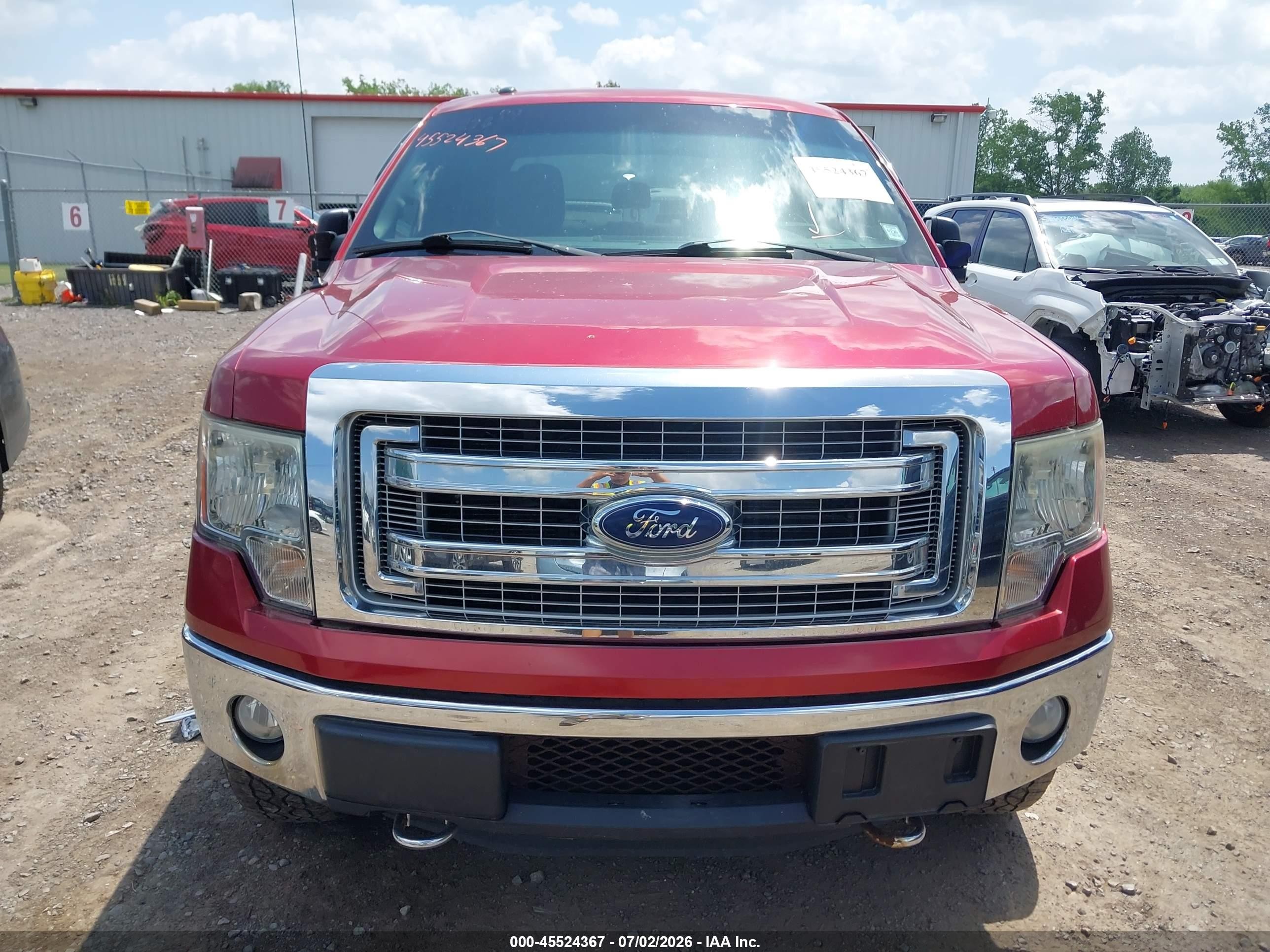 2013 Ford F-150 Fx4/king Ranch/lariat/limited/platinum/xl/xlt Red vin: 1FTFW1ET8DFA41593