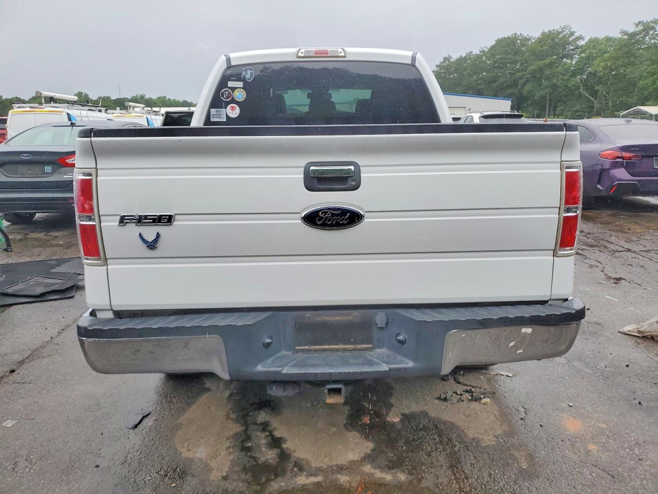 2013 Ford F150 White vin: 1FTFW1ET8DFA41836