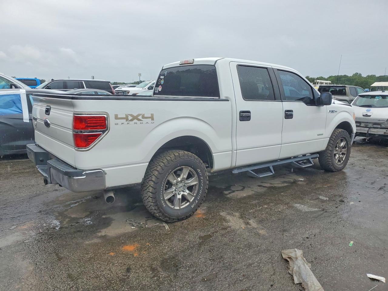 2013 Ford F150 White vin: 1FTFW1ET8DFA41836