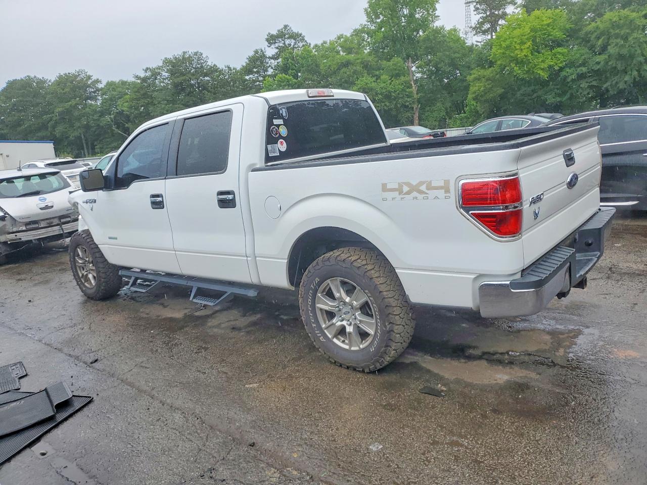 2013 Ford F150 White vin: 1FTFW1ET8DFA41836