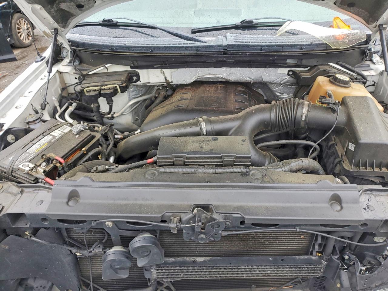 2013 Ford F150 White vin: 1FTFW1ET8DFA41836
