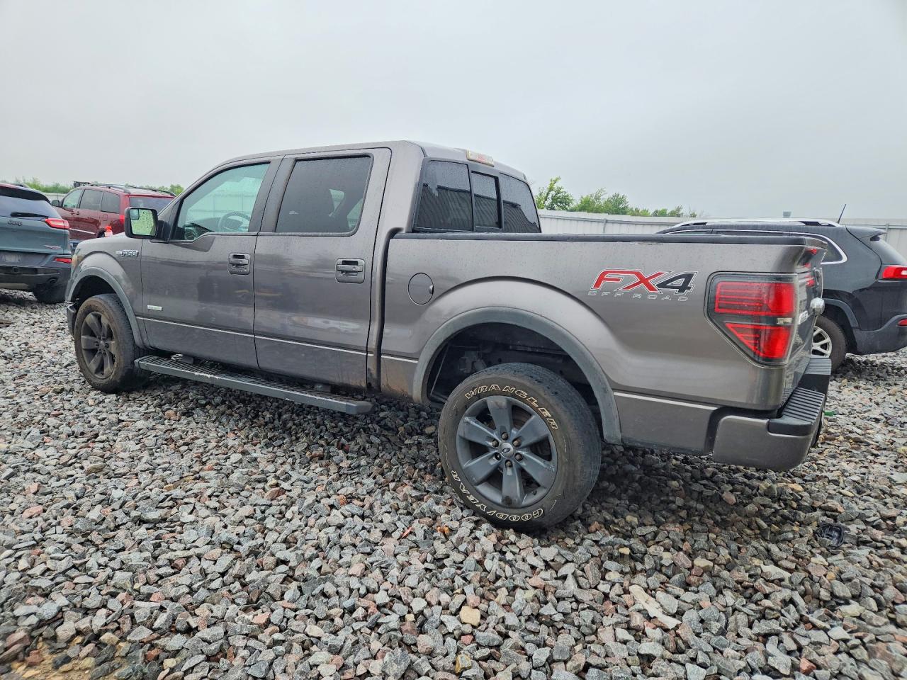 2013 Ford F150 Supercrew Серый vin: 1FTFW1ET8DFA43795