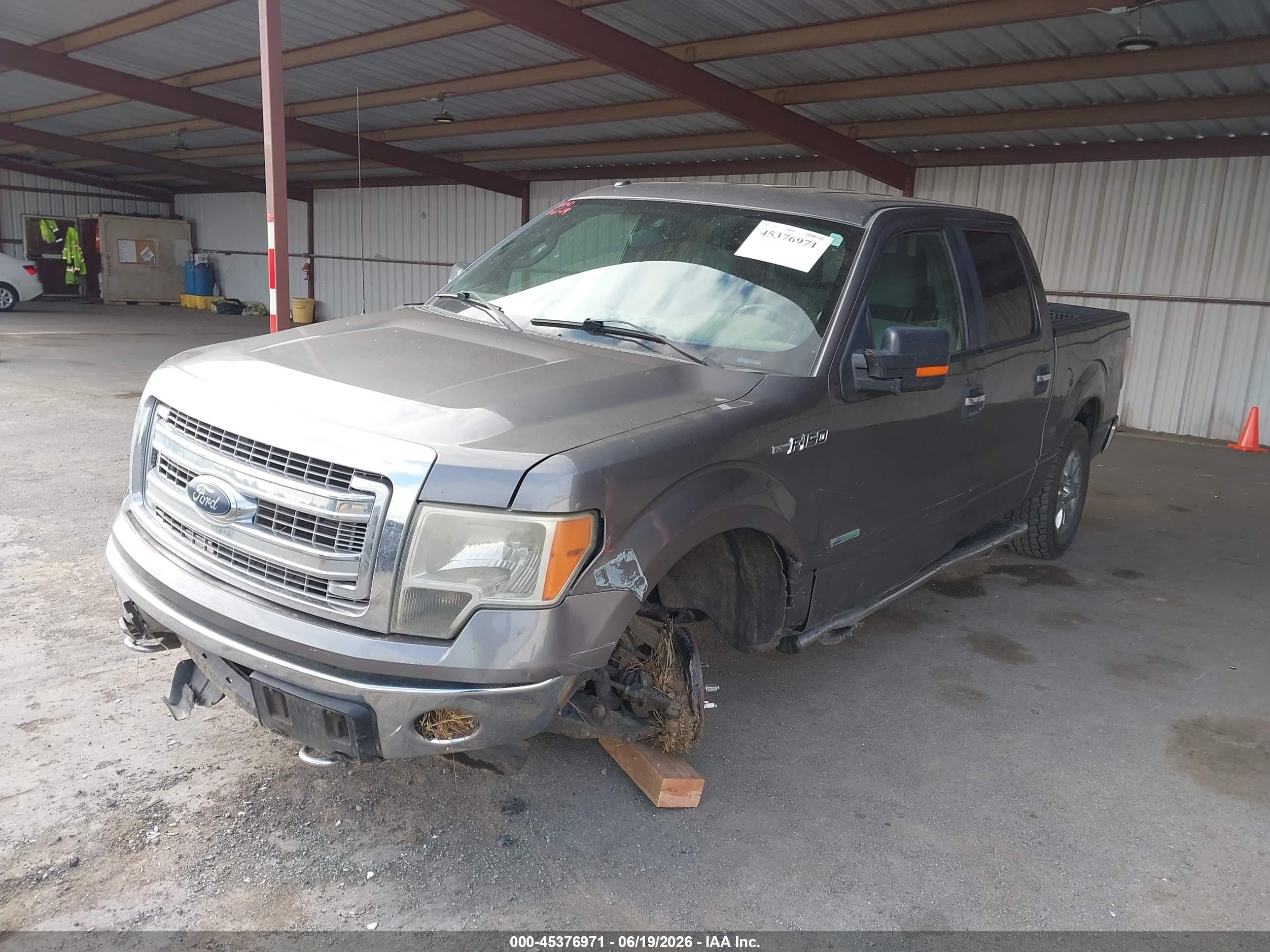 2013 Ford F-150 Xlt Gray vin: 1FTFW1ET8DFA61567