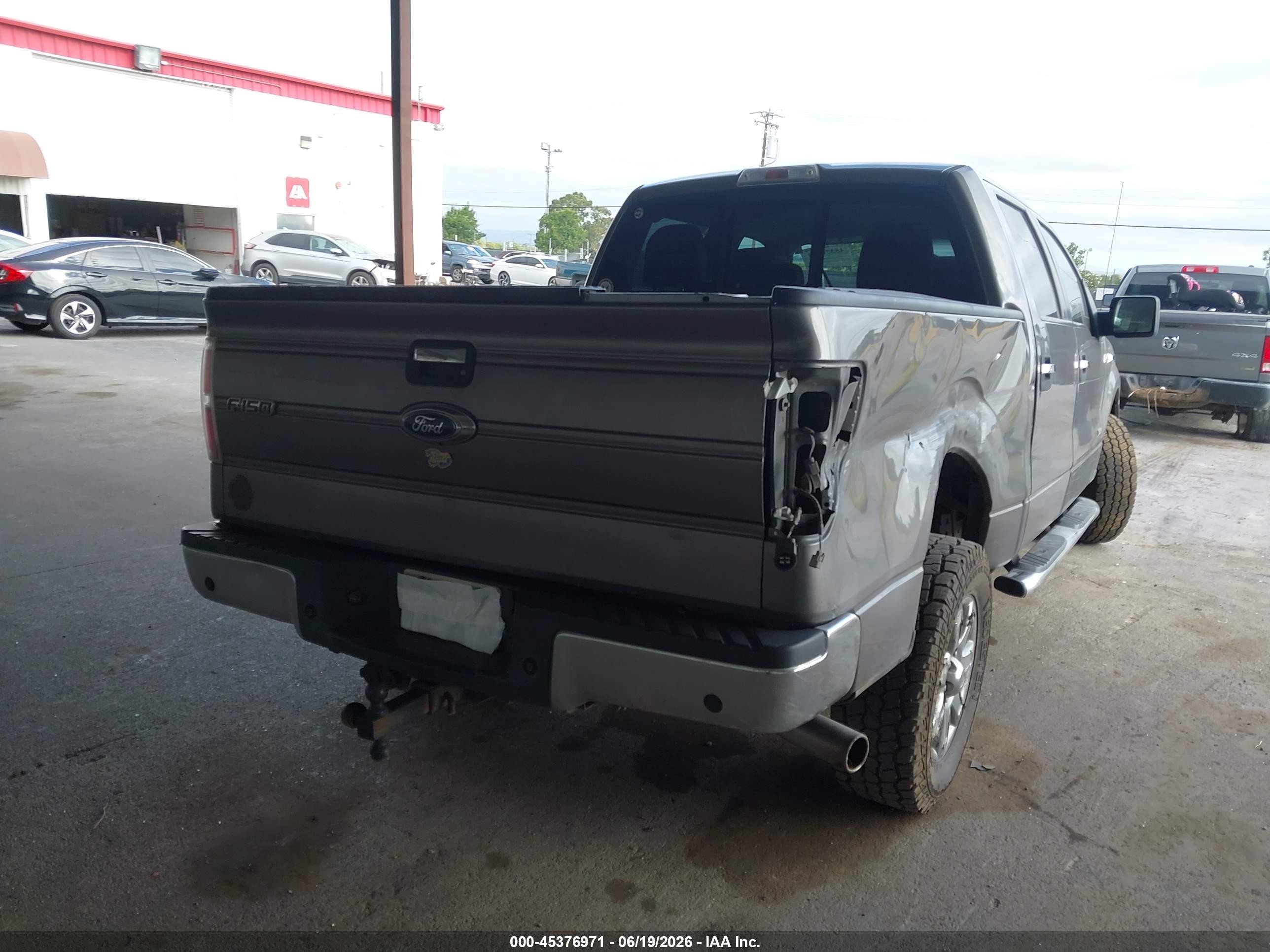 2013 Ford F-150 Xlt Gray vin: 1FTFW1ET8DFA61567