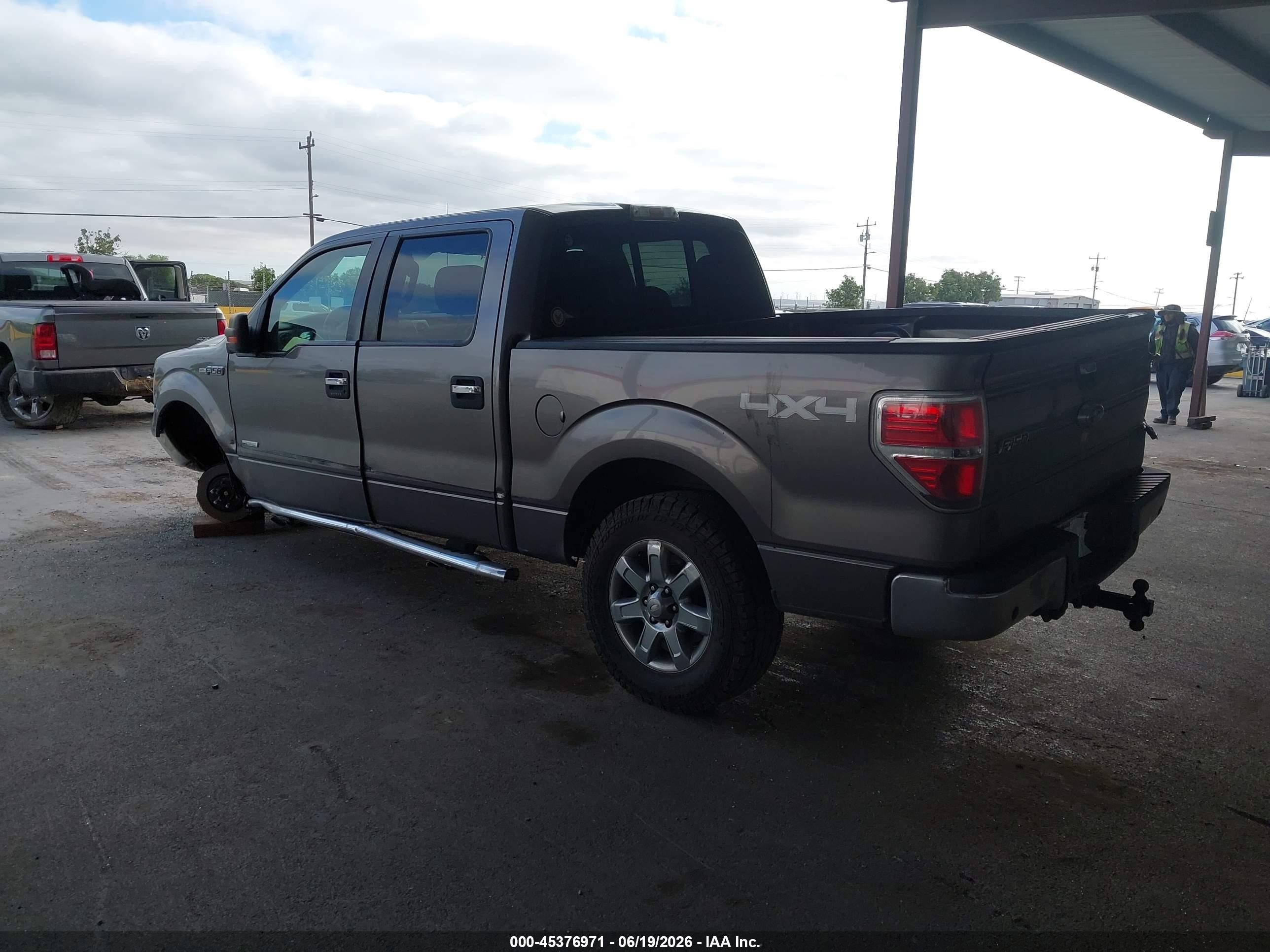2013 Ford F-150 Xlt Gray vin: 1FTFW1ET8DFA61567