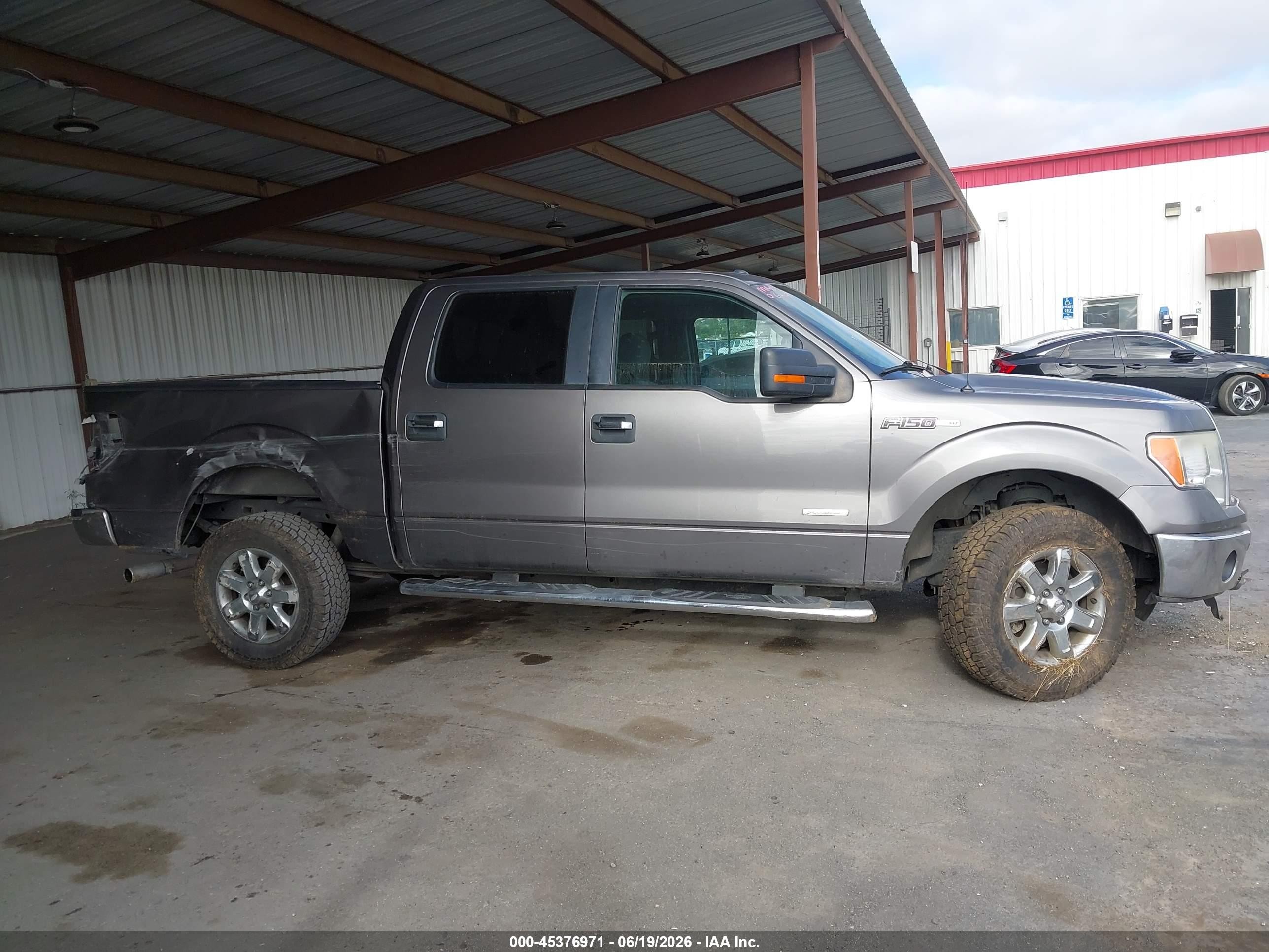 2013 Ford F-150 Xlt Gray vin: 1FTFW1ET8DFA61567
