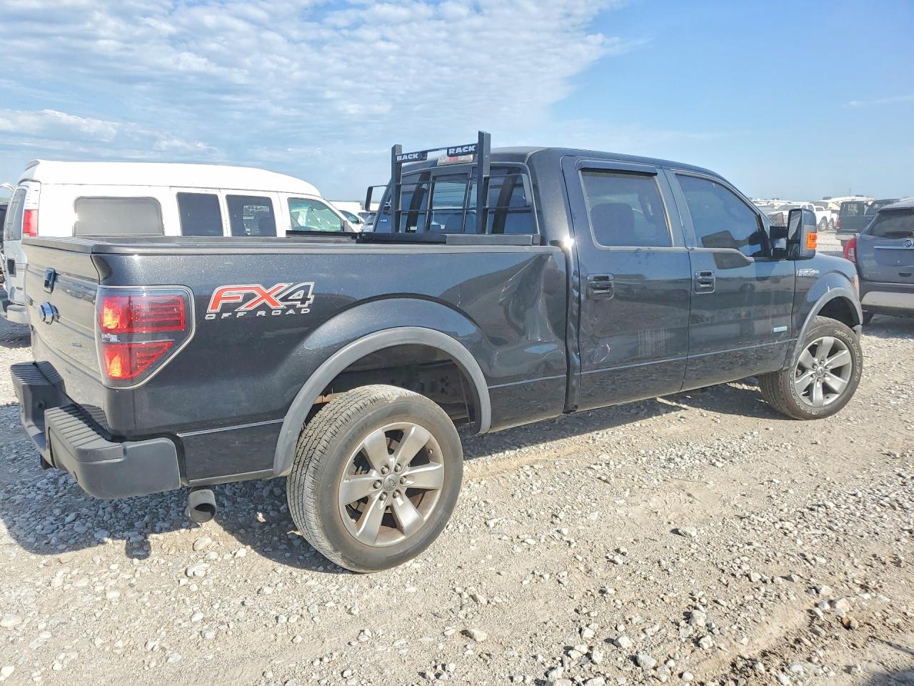 2013 Ford F150 Supercrew Black vin: 1FTFW1ET8DFA81222