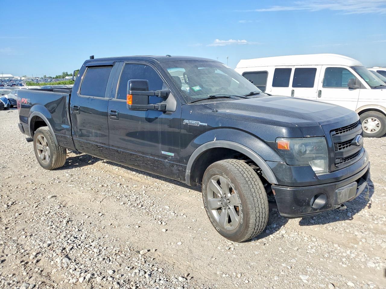 2013 Ford F150 Supercrew Black vin: 1FTFW1ET8DFA81222