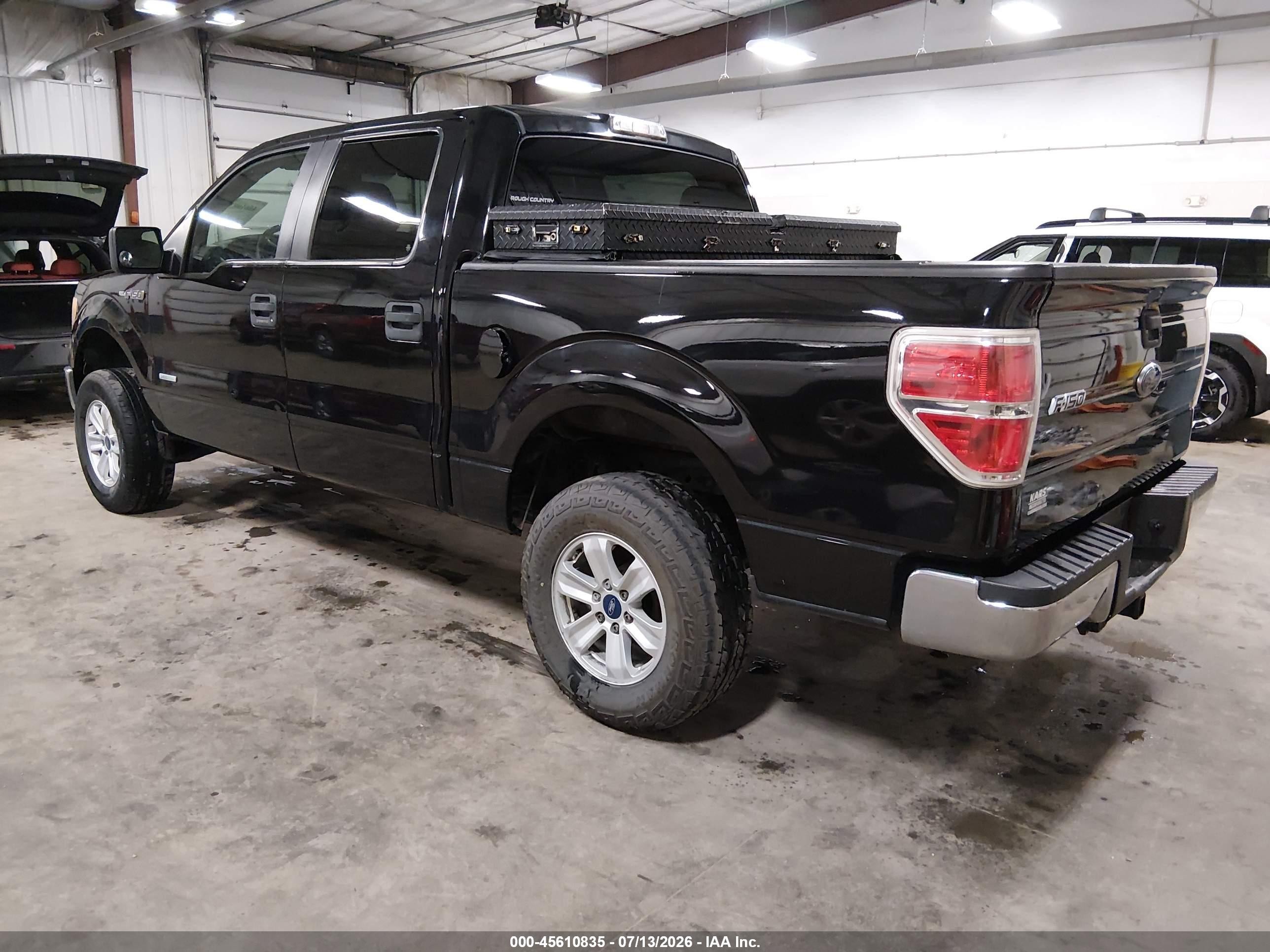 2013 Ford F-150 Xlt Black vin: 1FTFW1ET8DFA93791