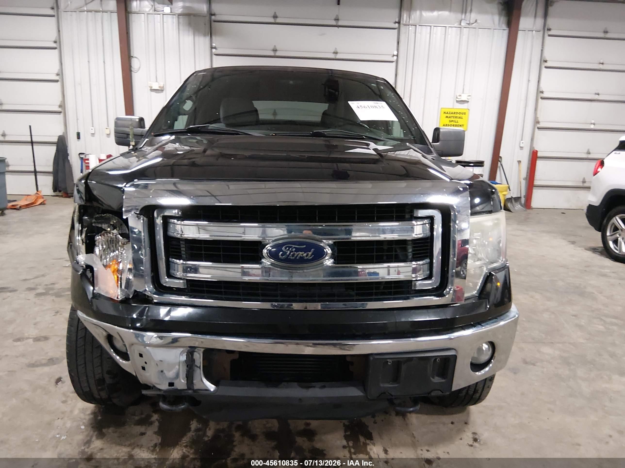 2013 Ford F-150 Xlt Black vin: 1FTFW1ET8DFA93791