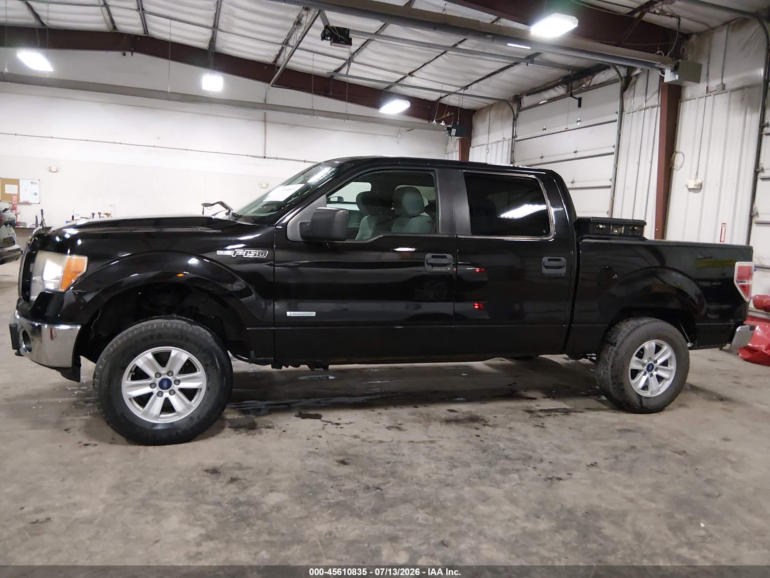 2013 Ford F-150 Xlt Black vin: 1FTFW1ET8DFA93791