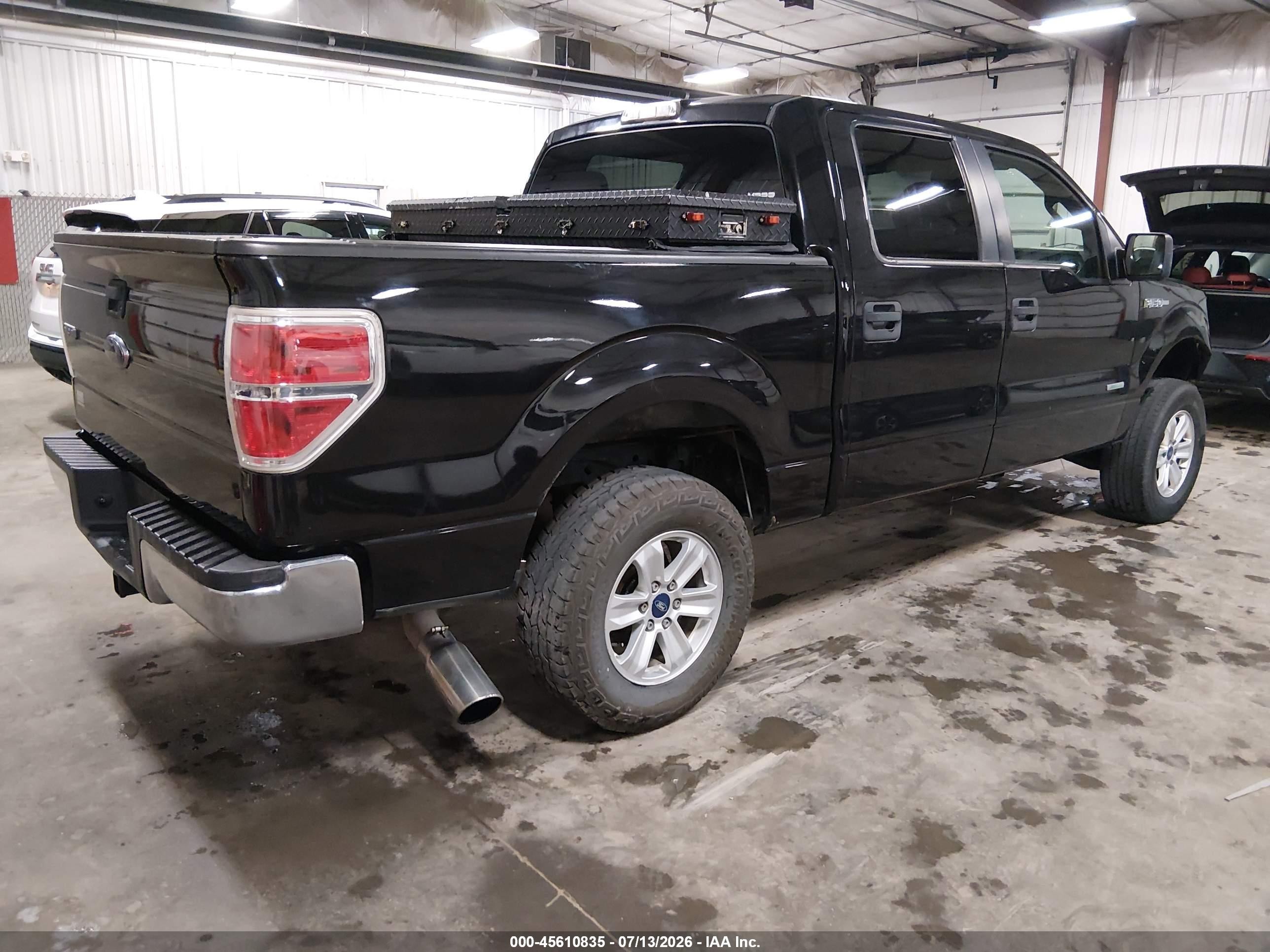 2013 Ford F-150 Xlt Black vin: 1FTFW1ET8DFA93791