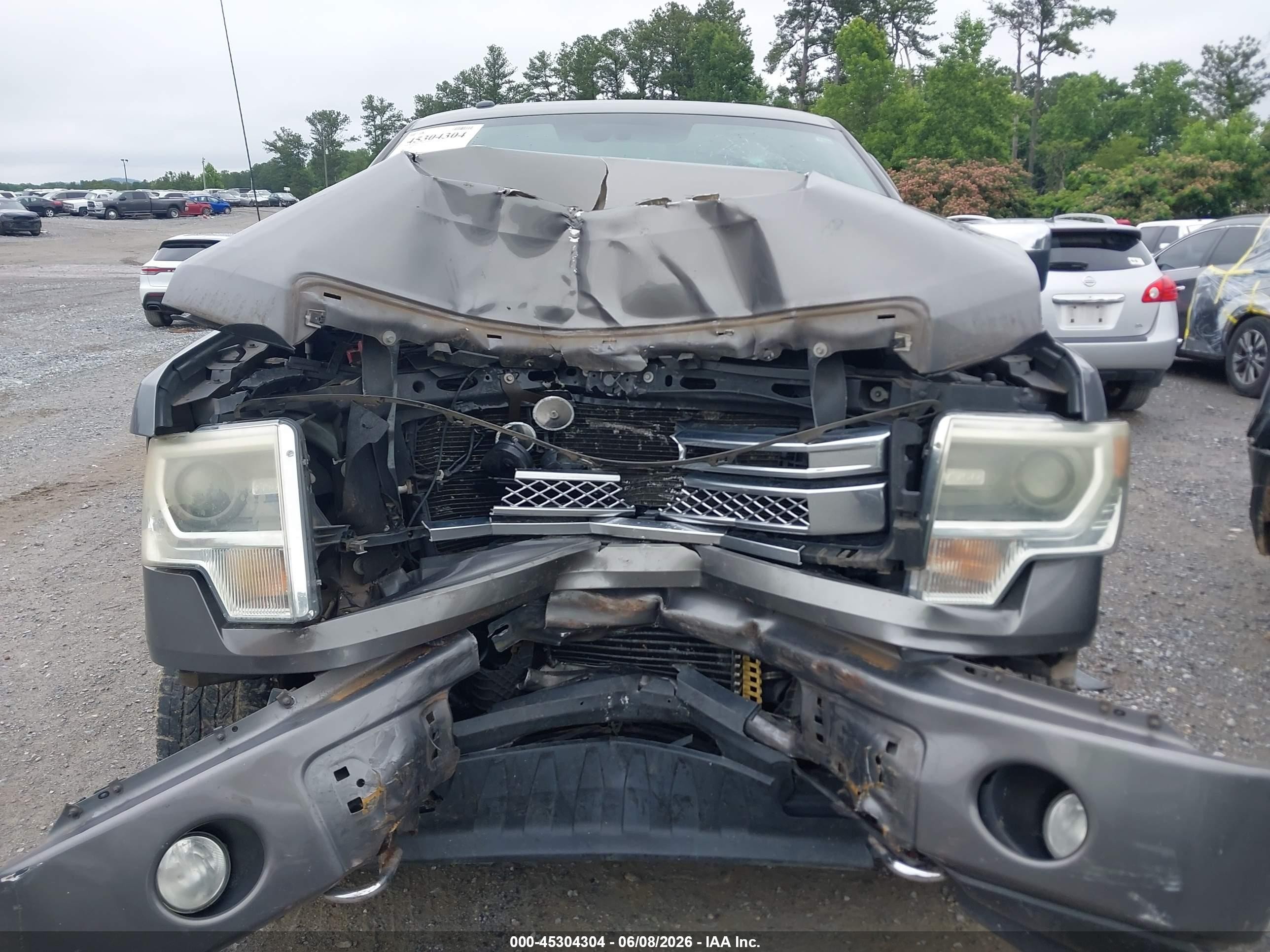 2013 Ford F-150 Platinum Gray vin: 1FTFW1ET8DFA99591