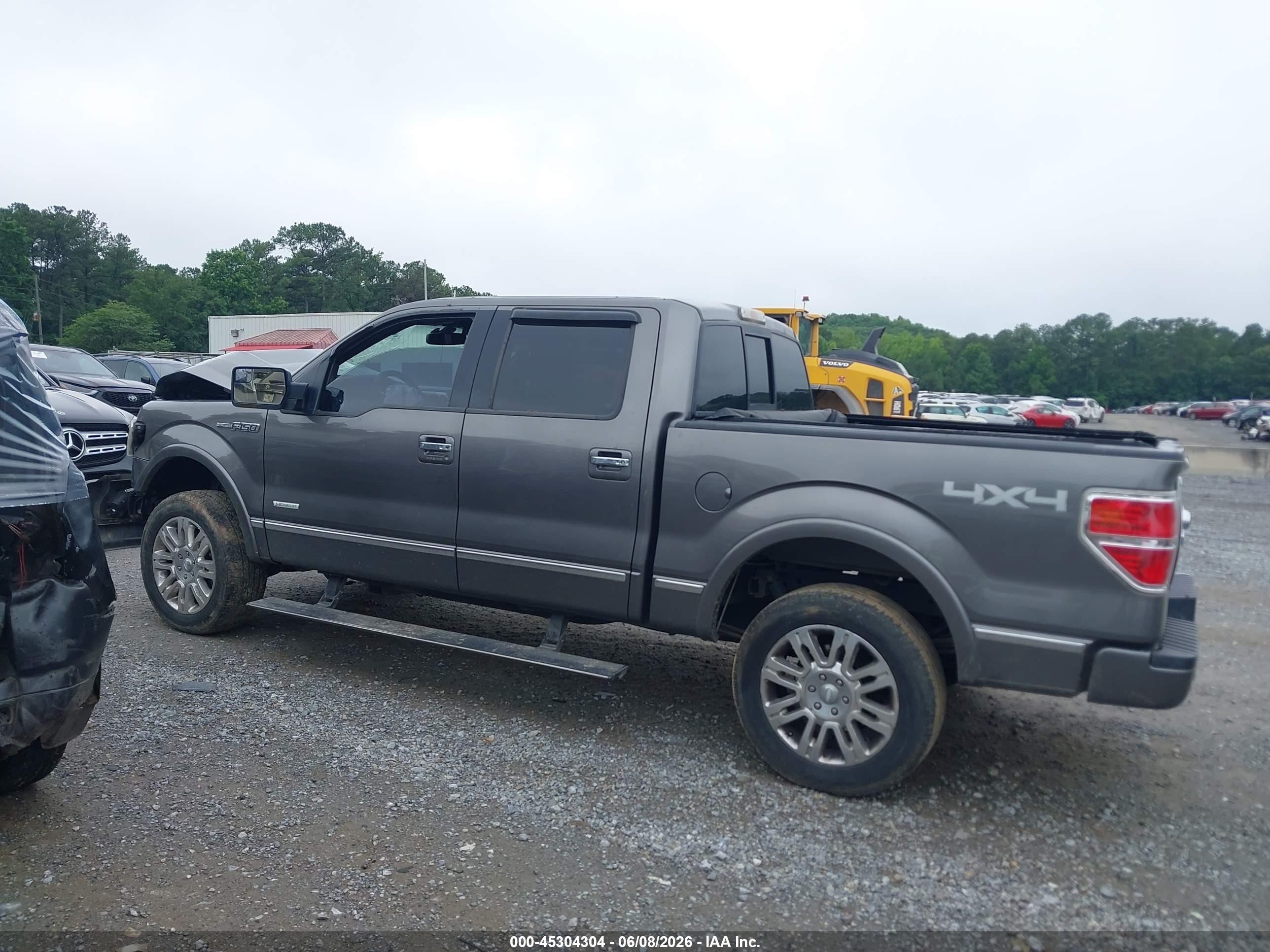 2013 Ford F-150 Platinum Gray vin: 1FTFW1ET8DFA99591