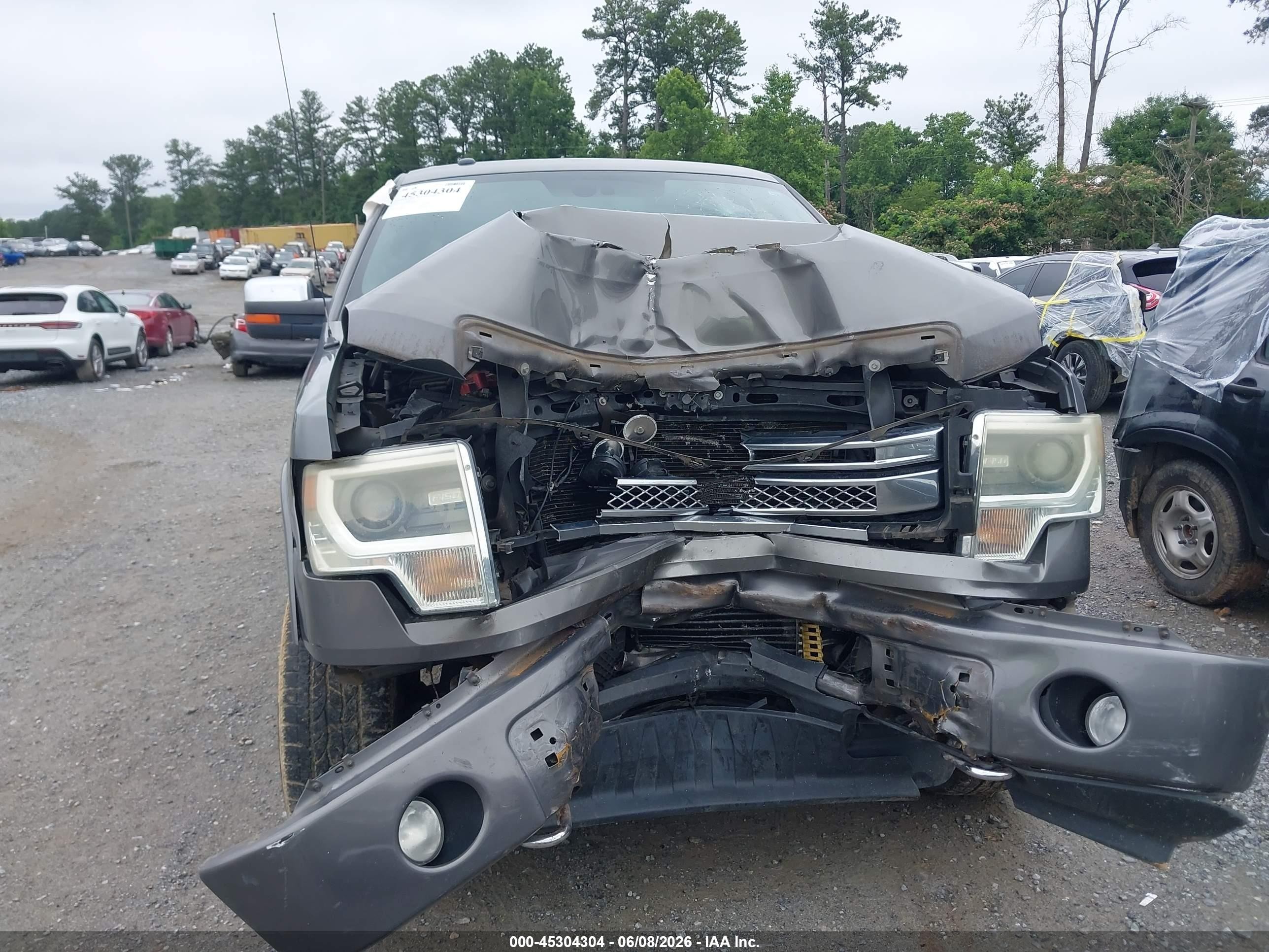 2013 Ford F-150 Platinum Gray vin: 1FTFW1ET8DFA99591